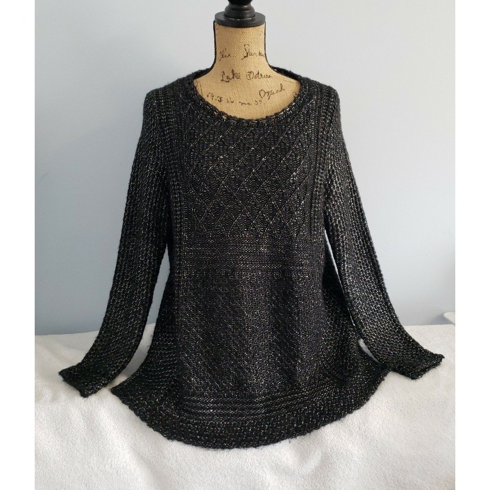 Faded Glory Womans Round neck Pullover Sweater Size Medium